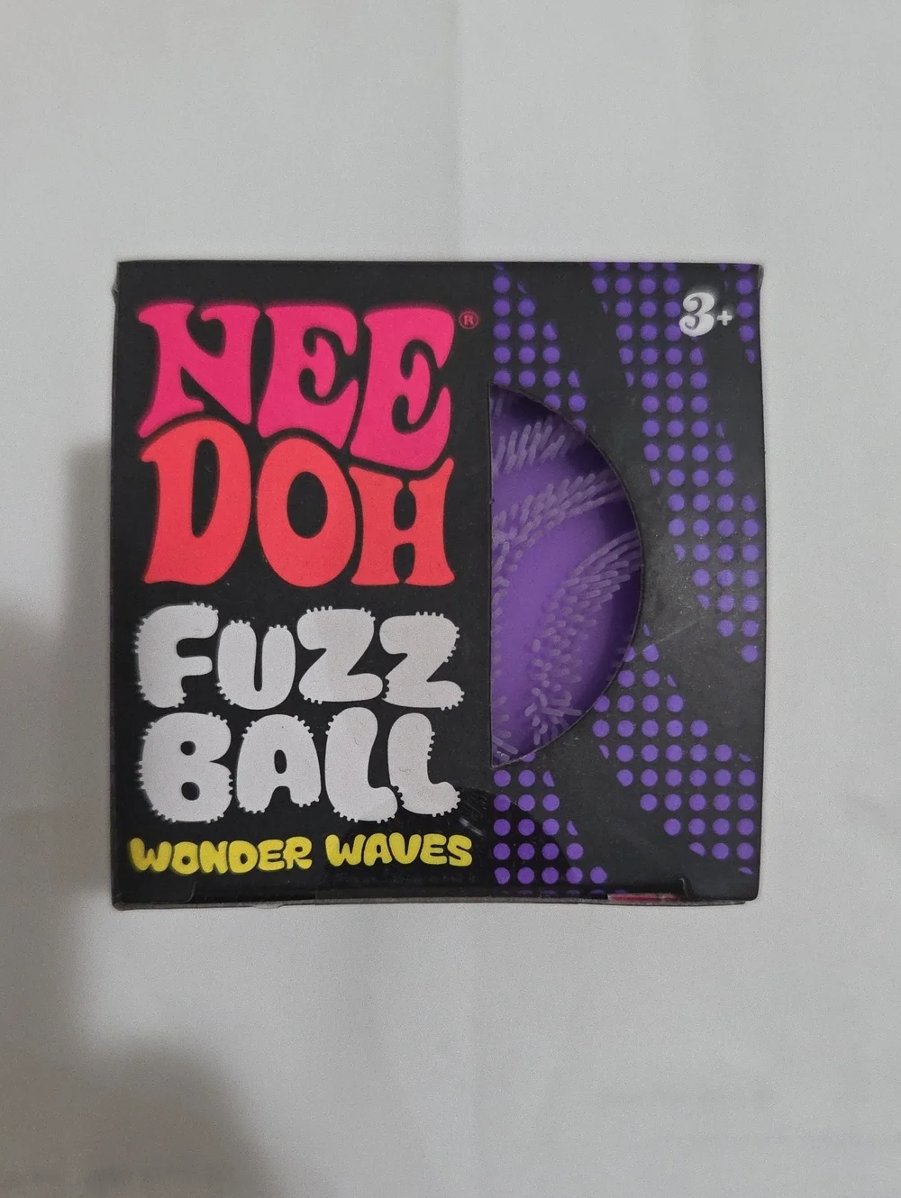 Nee Doh Fuzz Ball  - Purple